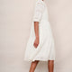 Talina Broderie Dress - Ivory
