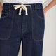 Tallulah Carpenter Tie Jean - Rinse Wash