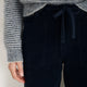 Tallulah Carpenter Tie Cord Trouser - Midnight