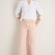 Tallulah Carpenter Tie Jean - Dusky Pink