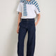 Thalia Barrel Jean - Rinse Wash