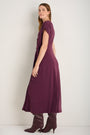 Tia Jersey Dress - Plum