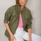 Eva Utility Jacket - Khaki