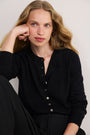 Tilda Multi Tie Cardigan - Black