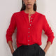 Tilda Multi Tie Cardigan - Red