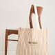 Tote Bag - Tan Stripe