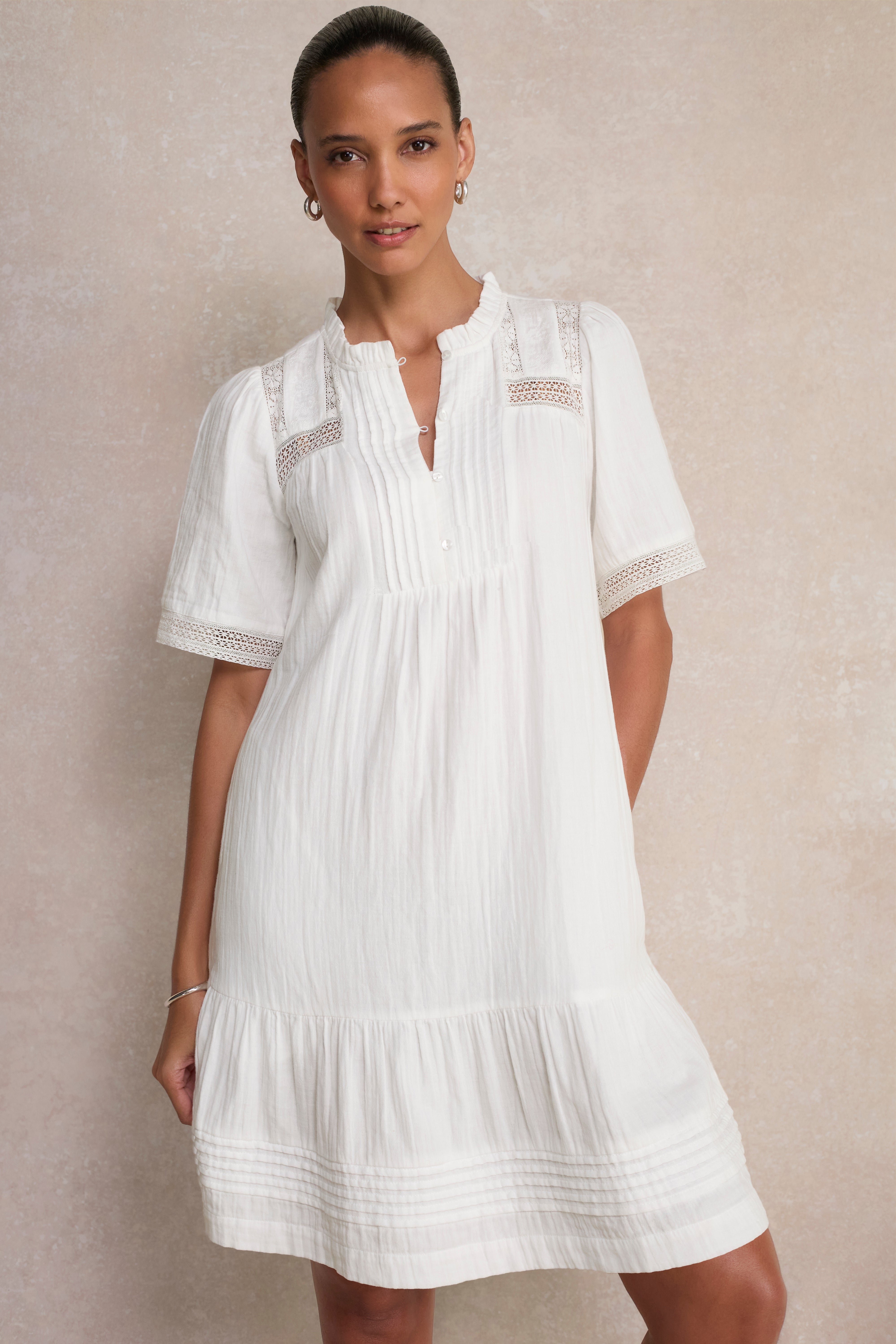 Veda Dress - White