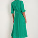 Vivien Dress - Jade Green Seed Print