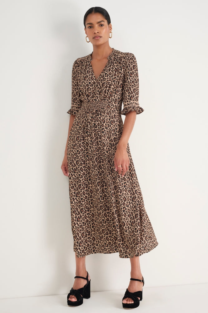 Vivien Dress - Leopard