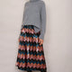 Vivienna Sequin Skirt - Multi Chevron