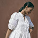 Tilly Broderie Dress - White