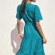 Jocelyn Dress - Petal Woodblock