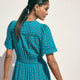 Jocelyn Dress - Petal Woodblock