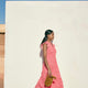 Miah Dress - Summer Pink Mono Floral