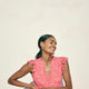 Miah Dress - Summer Pink Mono Floral