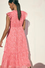 Miah Dress - Summer Pink Mono Floral
