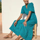 Jocelyn Dress - Petal Woodblock