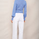 Whitney Wide Leg Jean - White