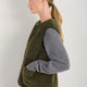 Willow Borg Gilet - Dark Olive