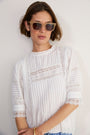 Yvonne Blouse - White