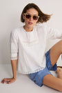 Yvonne Blouse - White