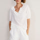 Lucie Broderie Short - White