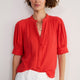 Fiona Blouse - Coral