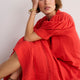 Fiona Blouse - Coral