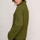 Yasmine Yak Wool Roll Neck Jumper - Khaki