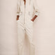 Zoe Ric Rac Jumpsuit - Ecru
