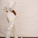 Zoe Ric Rac Jumpsuit - Ecru