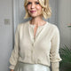 Adele Shimmer Cardigan - Champagne