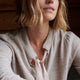 Alora Tie Detail Jumper - Taupe