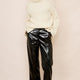 Anne Patent Trousers - Black