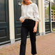 Harper Slim Leg Jean - Black