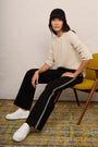 Carolle Ponte Trouser - Black