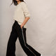 Carolle Ponte Trouser - Black