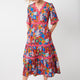 EF X Wyse Dana Ric Rac Dress - Multi