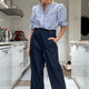 Elle Wide Leg Jean - Indigo