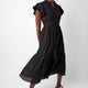 Layla Dress - Black/Gold
