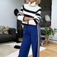 Penny Ponte Wide Leg Trouser - Royal Blue