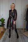 Darcy Sequin Dress - Stripe Multi