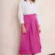 DB X Wyse Taffeta Skirt - Hot Pink