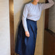 DB X Wyse Taffeta Skirt - Navy