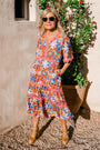 EF X Wyse Dana Ric Rac Dress - Multi