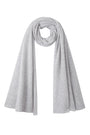 Mathilde Cashmere Scarf - Silver Grey
